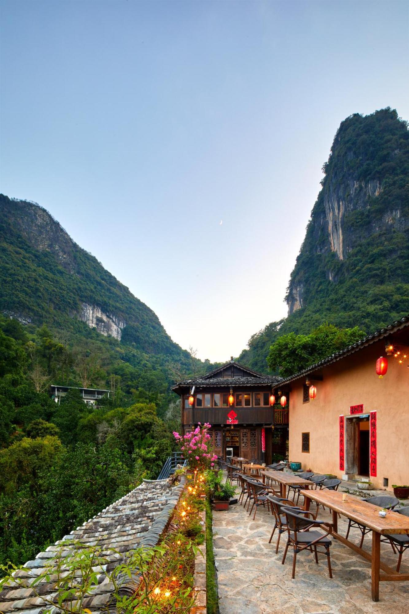 Yangshuo Yunshe Mountain Guesthouse エクステリア 写真